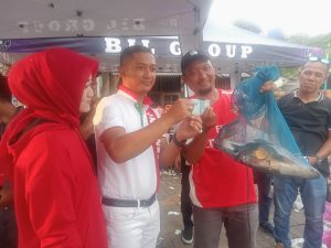 Ketua Gapensi Kabupaten Lebak Gelar Mancing Bersama Masyarakat Dalam HUT RI ke 77 tahun 2022