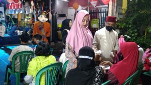 Peringati HUT RI Ke 77 TH , H. Iran Santuni Puluhan Anak Yatim Dan Gelar Hiburan Musik
