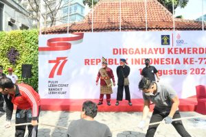 Seluruh Jajaran Kementerian Hukum dan HAM RI, Semarakkan Penggelaran Perlombaan Tradisi