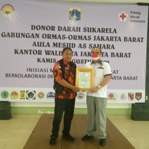 Setiap Tetes Darah Yang di Sumbangkan Akan Sangat Berarti, Donor Darah Sukarela Gabungan Ormas-Ormas Jakarta Barat