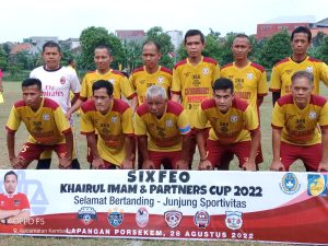 Peringati Hari Kemerdekaan RI Yang Ke 77,Pengacara Khairul Imam S.H Menggelar Turnamen Sepak Bola Di Lapangan Porsekem Kembangan