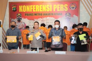 Polres Metro Jakarta Utara Ungkap Kasus Atensi