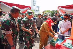 Sukseskan Program Pemerintah, Kasad Tinjau Giat Sinergi Korem 043/Gatam Dengan Komponen Bangsa Lainnya di Lampung