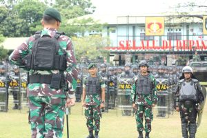 Batalyon Mekanis 201/Jaya Yudha Gelar Apel Kesiapsiagaan Satuan