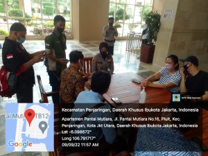 Perwakilan PT SMR Dan Perwakilan Penghuni Apartemant Pantai Mutiara Lakukan Pertemuan Mediasi Bersama Kapolsek Penjaringan Jakarta Utara