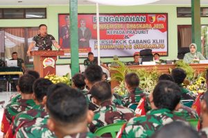 Kunker ke Wilayah Kodim 0816/Sidoarjo, Danrem 084/BJ Tekankan Bijak Bermedia Sosial