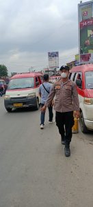Pelayanan Kepolisian, Polsek Cikande Menggelar Penjagaan dan Pengaturan Lalu Lintas Sore