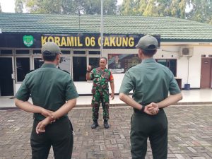 Latih Sikap Disiplin Mitra Jaya Oleh Koramil 06/Cakung