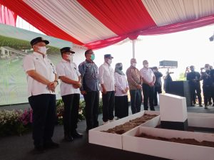 Pencanangan Pembangunan Stasiun Ekstensi dan Fly Over Tigaraksa Dibuka Menhub