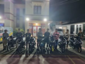 Polsek Pondok Aren Polres Tangerang Selatan Jaring Anak-Anak Remaja Yang Melakukan Aksi Balap Liar