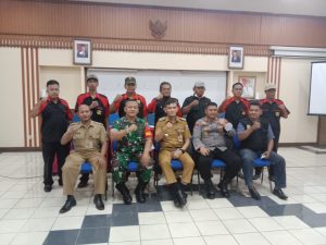 Silaturahmi Danramil 04/Pulogadung Bersama Camat dan FKDM