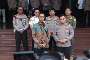 Kapolda Metro Jaya menerima Kunjungan dari Penjabat Gubernur DKI Jakarta
