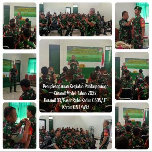 Kodim 0505/JT, Gelar Penyelenggaraan Kegiatan Pendayagunaan Koramil Model Semester 2 TA.2022