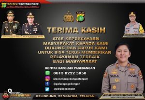 Kapolsek Pagedangan Bagikan Hotline Pengaduan, Masyarakat Jangan Ragu Berikan Informasi
