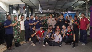 Bati Tuud Koramil 01/Jatinegara Bersama Empat Pilar Dampingi Kapolres Metro Jakarta timur Giat Kunjungan di CBU