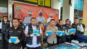 Setara Rp.24 Miliar, Polres Tangsel Amankan 16 Kg Sabu dari Dua Pelaku