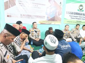 Kapolsek Metro Penjaringan Adakan Silahturahmi Dan Santunan Bersama Warga Di Kapuk Muara