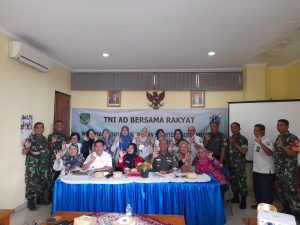 Rakor Pelayanan KB Kesehatan “TNI Bersama Rakyat Wujudkan Keluarga Sehat dan Sejahtera Bebas Stunting Untuk Indonesia Kuat”.