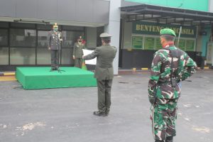 Dandim 0503/JB Kolonel Kav. I Made Maha Yudhiksa  Pimpin Upacara Peringatan Hari Pahlawan