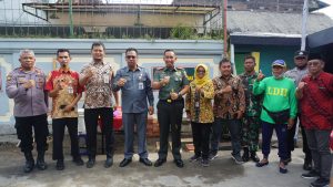 Peletakan Batu Pertama Program Karya Bakti Daerah Tahap VII di Wilayah Kodim 0735/Surakarta