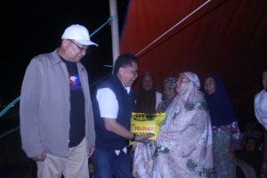 DPP Partai Perindo Salurkan Bantuan untuk Korban Gempa di Posko Pengungsian Kampung Kopeng