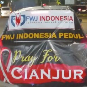 FWJ Indonesia Pray For Cianjur Salurkan Bantuan
