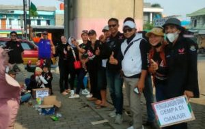 Bapegesis DPAC Koja lagoa Jakarta Utara Galang Dana, Bantu Korban Longsor Cianjur