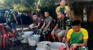 Posko YONBEKANG 1/TBY/1KOSTRAD Peduli Cianjur, Masaki Warga Terdampak Gempa