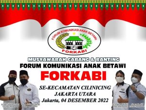 H.Cahyadi Habibi Ketua Forkabi Jakarta Utara, Mari Bersama Sama Kita Menjadi Suritauladan Yang Baik Dimasyarakat