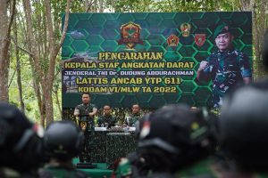 Tinjau Latihan Puncak Ancab YTP 611/Awl, Kasad Ungkap Rasa Bangga