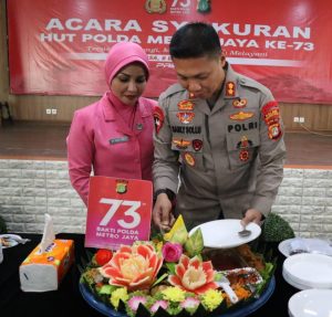 Polres Tangsel Adakan Syukuran HUT Polda Metro Jaya Ke-73 dengan Awak Media