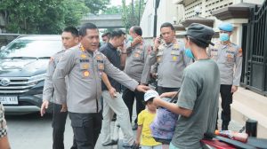 Pengecekan Pengamanan Mako Polres Metro Jakarta Utara