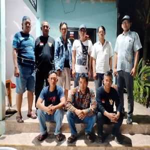 Jalin Sinergitas L.A.B  Dan Wartawan  Ngopi Bareng di Markas Warung Bang AL
