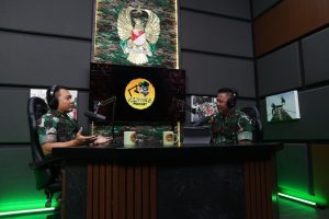 TNI AD Launching Kartika Podcast, Jenderal Dudung Jadi Tamu Perdana