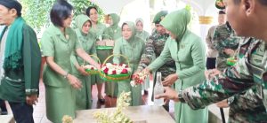Kasdim 0505/JT Dampingi Pangdam Jaya Ziarah Ke Makam Pangeran Jayakarta Dalam Rangka HUT Ke 73 Kodam Jaya