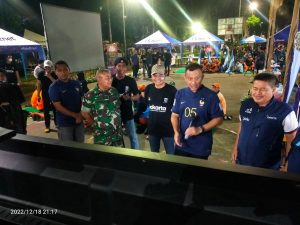 Danramil 01/Jatinegara Hadiri Giat Silaturahmi Forum Komunikasi Pimpinan Kota (Forkopimko).