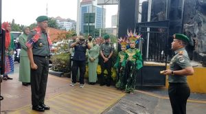Kodim 0503/JB Terima Kunjungan Danrem 052/WKR