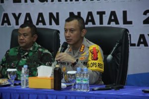 Dandim 0505/JT Menghadiri Rakor Nataru di Polres Metro Jakarta Timur