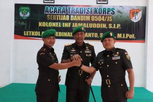 Danrem 051/Wkt Pimpin Sertijab Dandim 0504/Jakarta Selatan