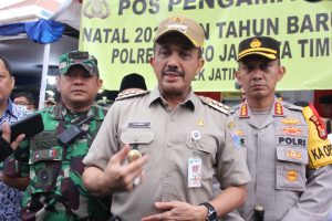 Dandim 0505/JT Bersama Kapolres dan Forkopimko Tinjau Lokasi Natal
