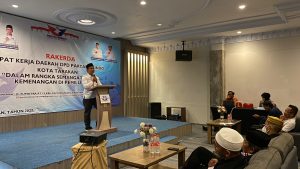 Gelar Rakerda, DPD Perindo Kota Tarakan Tergetkan 4 Kursi