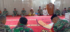 Kodim 0505/JT Menggelar Doa Bersama Refleksi Akhir Tahun