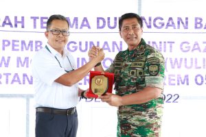 Danrem 051/Wkt Pimpin Acara Penyerahan CSR Dari PT SGMW Motor Indonesia Kepada Korem 051/Wkt