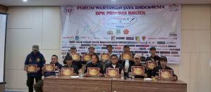 Raker Fwj Indonesia DPW Provinsi Banten dan Pelatihan Jurnalistik di Resort Mutiara Carita Cottages