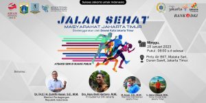 Dewan Kota Jakarta Timur Gelar Jalan Sehat di BKT