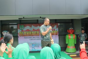 Jaga Kebugaran Tubuh, Kodim 0503/JB Gelar Olahraga Bersama