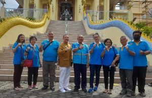 Bakti Sosial Peduli Kasih yang Digelar di Vihara Hemadiro metavati Dihadiri Ribuan Orang