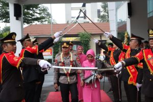 Welcome Dan Farewell Sambut Kapolres Tangsel Baru Berlangsug Khidmat