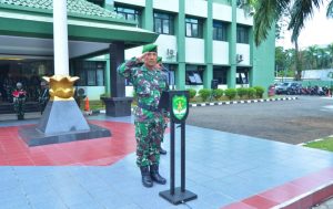 Kodim 0505/Jakarta Timur Gelar Upacara 17-an, Tumbuhkan Semangat Prajurit