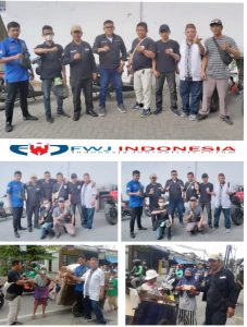 Program Jum’at Berkah FWJI Korwil Jakarta Barat Bagikan Makanan Siap Saji Tepat Sasaran